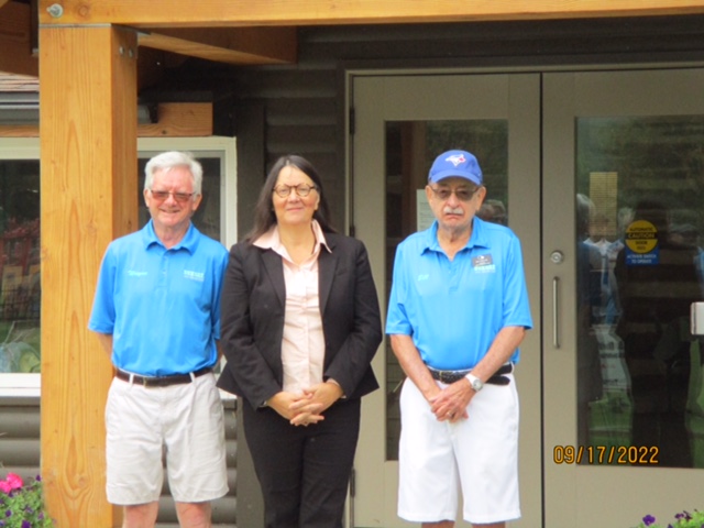 Visit from Sandy Shaw MPP