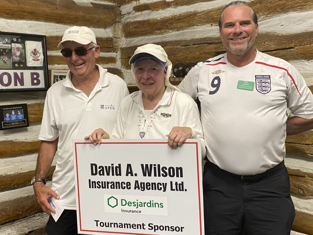 2nd - Brad Fleming, Joan Way, Paul Slater (Ancaster)